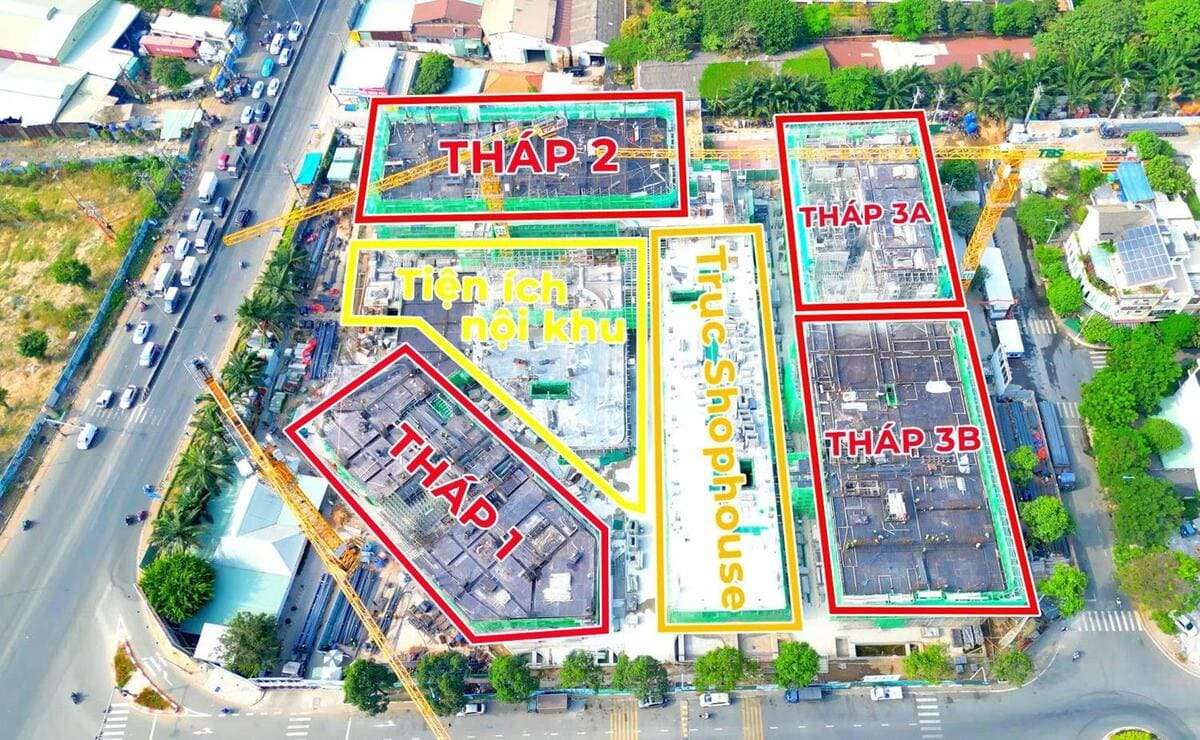 Mặt bằng Green Skyline với quy hoạch tổng thể