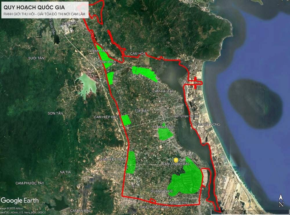 vinhomes cam lam view bien